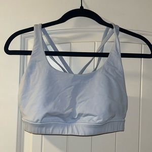 light blue lululemon sports bra!!
